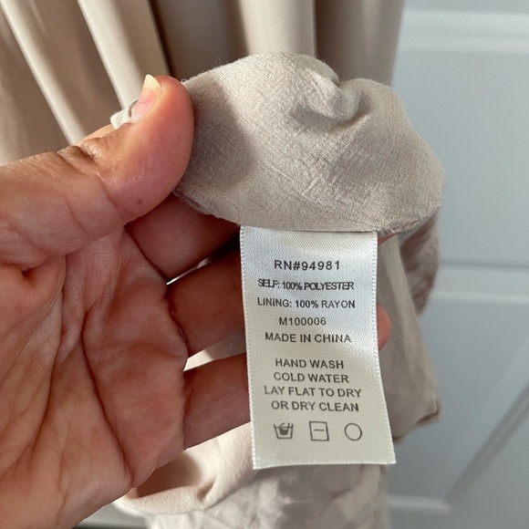 Pretty by Rory taupe maxi dress - Picture 3 of 5